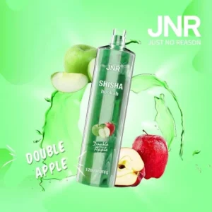 5501578237 JNR SHISHA HOOKAH – DOUBLE APPLE 12000 PUFFS