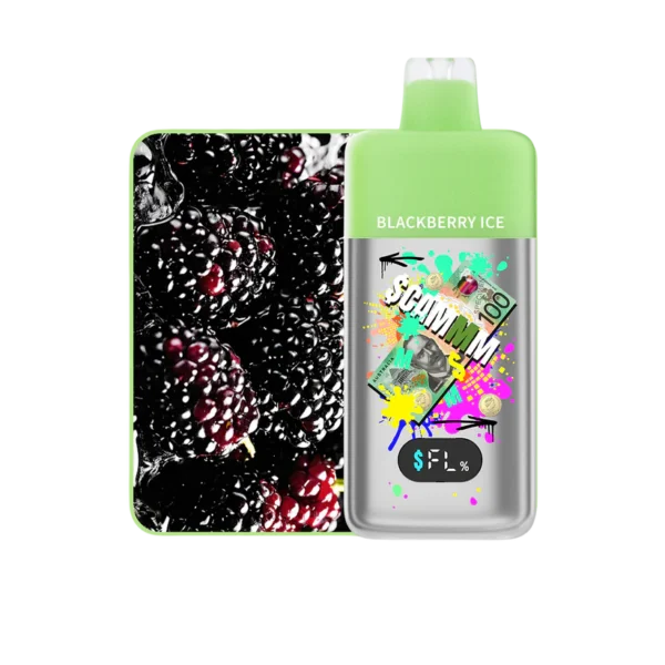 SCAMMM – Blackberry Ice 15,000 PuffS