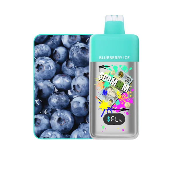 Scammm – Blueberry Ice 15,000 Puffs