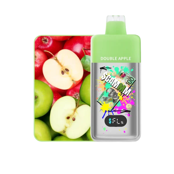 DOUBLE_APPLE_64944eeb-c485-4e90-b978-af00f98affcb SCAMMM – DOUBLE APPLE 15,000 PUFFS