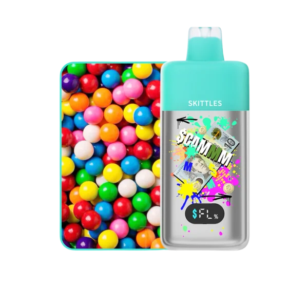SCAMMM – Skittles 15,000 PUFFS