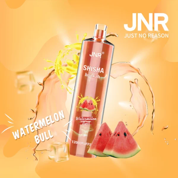 WatermelonBull JNR Shisha Hookah – Watermelon Bull 12,000 Puffs