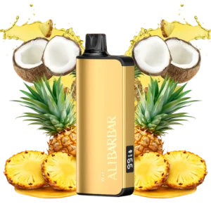 alibarbar-ingot-pineapple-coconut-1.webp Alibarbar Ingot – Pineapple Coconut 9000 puffs