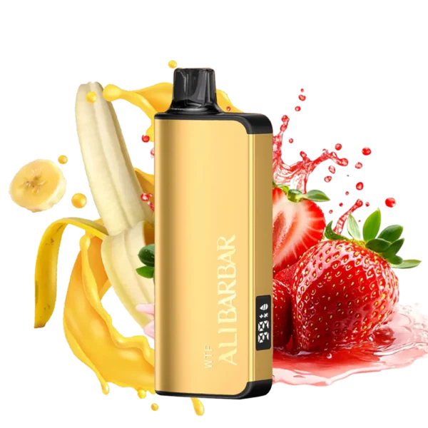 Alibarbar Ingot Strawnana – 9000 puffs